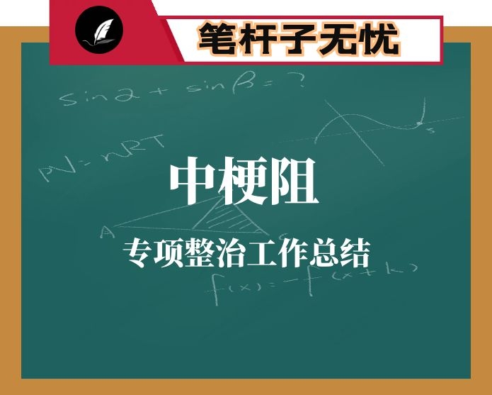 “中梗阻”专项整治工作总结