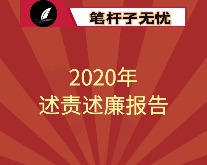 2020年述责述廉报告