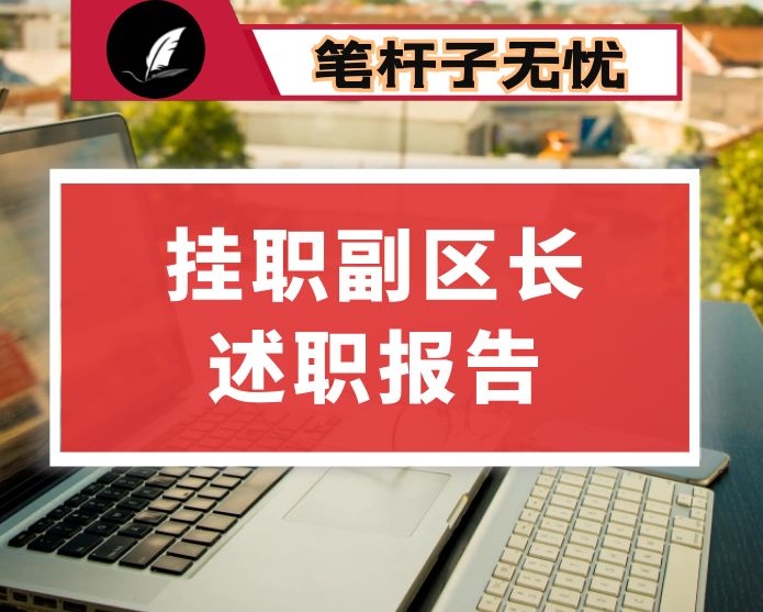 挂职副区长述职报告